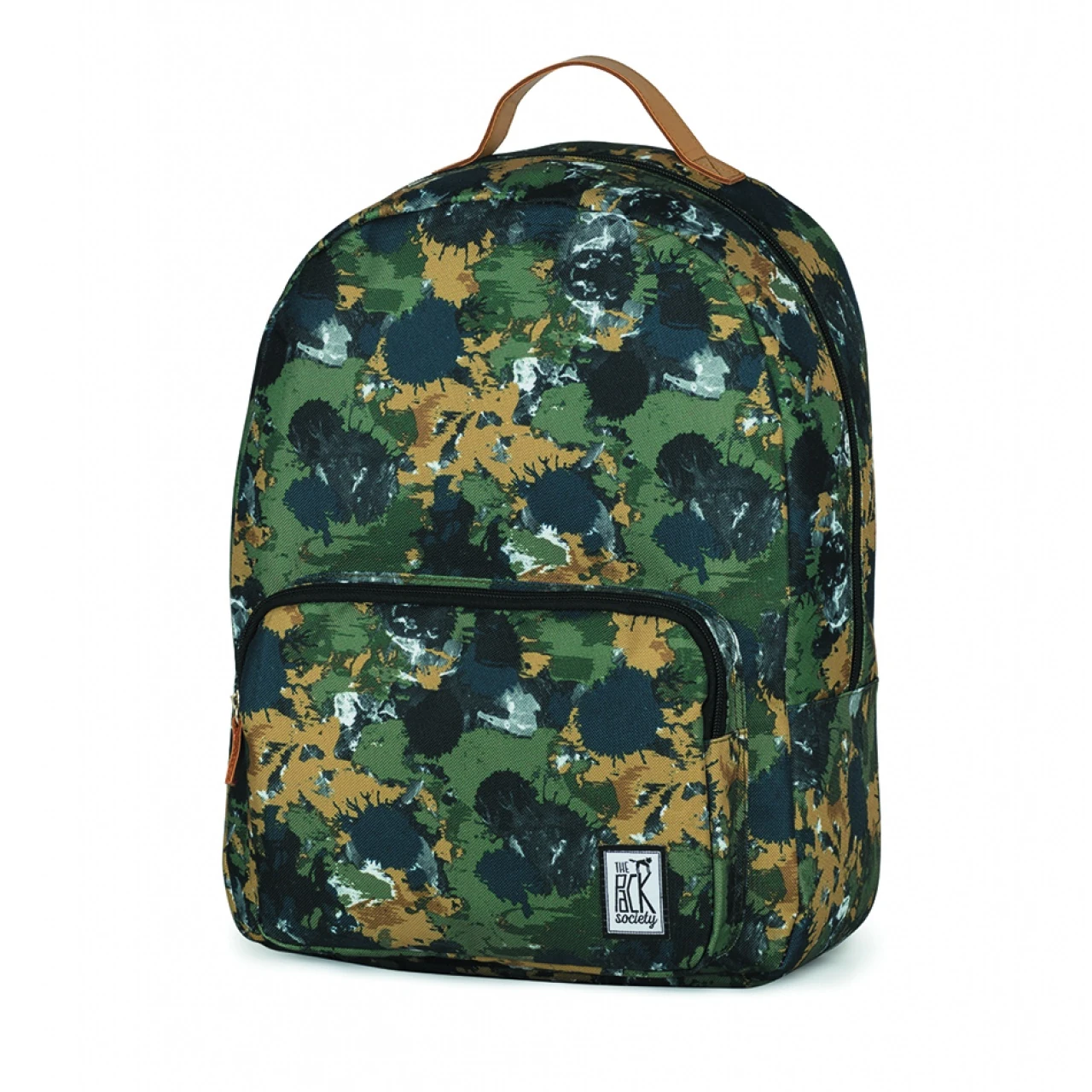 Rucsac clasic The Pack Society Green Camo