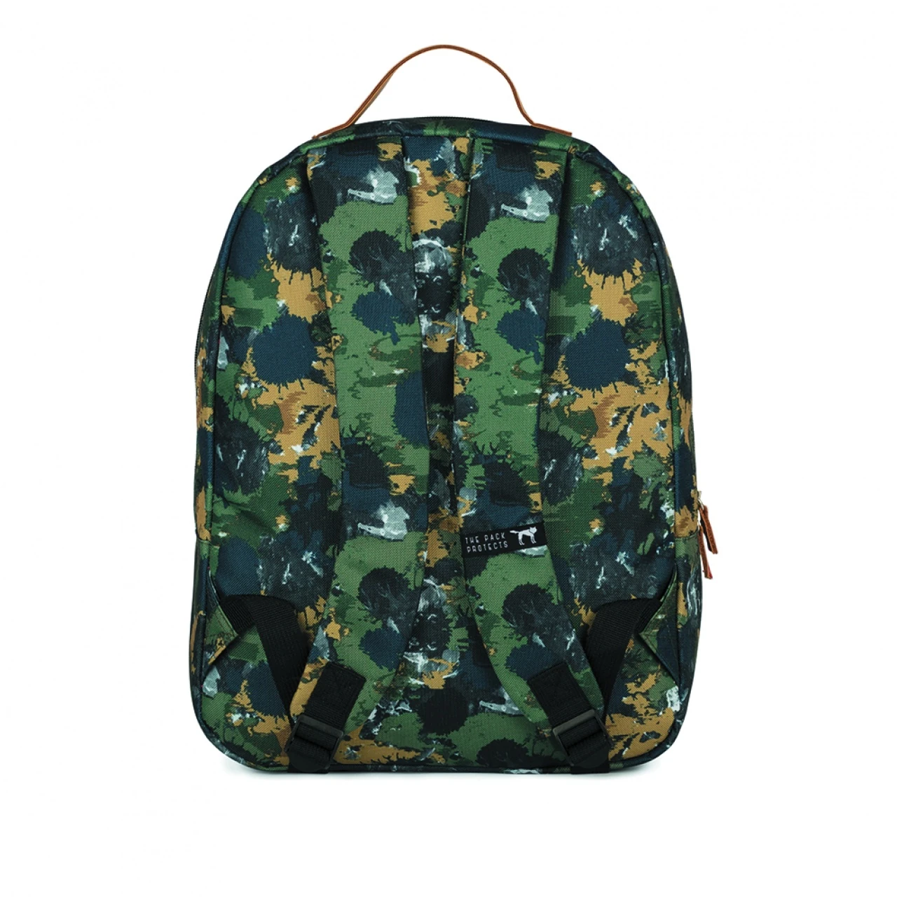 Rucsac clasic The Pack Society Green Camo