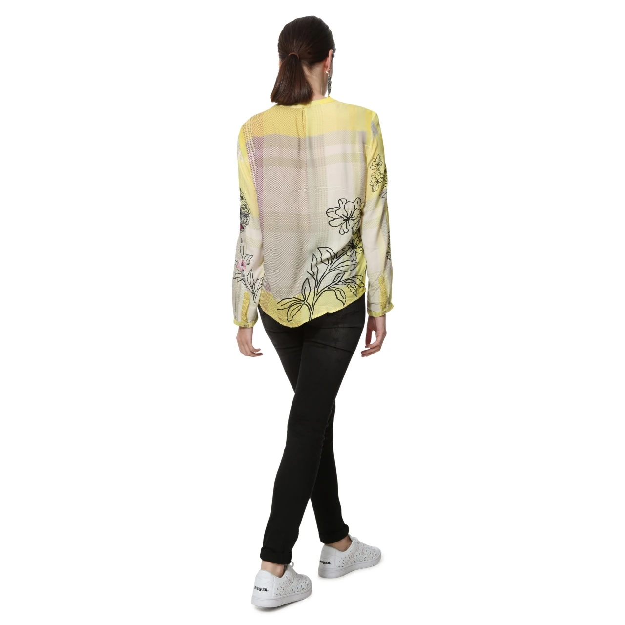 Cămașă Desigual Willem, galben :: M