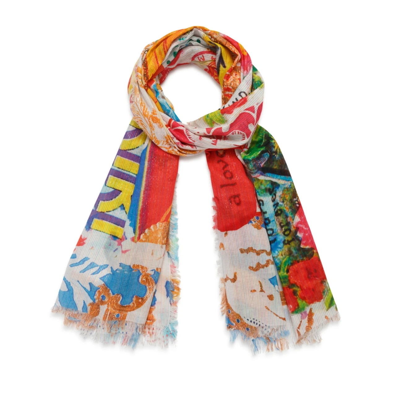 Eșarfă Desigual Craftpatch