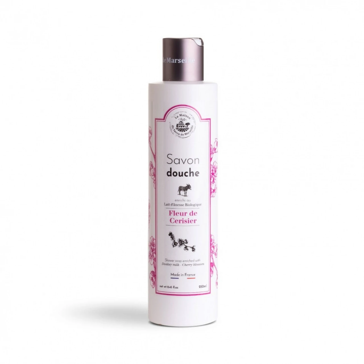 Săpun lichid de duș – Floare de cireș, 250 ml