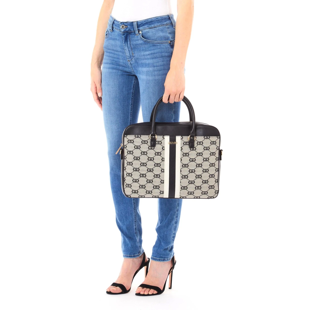 Geantă pentru laptop 14-15" Travel Liu•Jo, gri