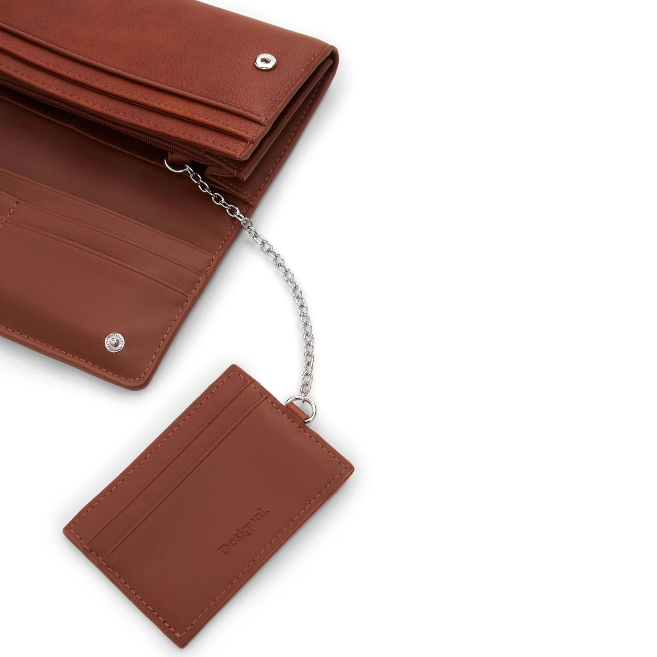 Portofel Desigual Trama Mariona, maro