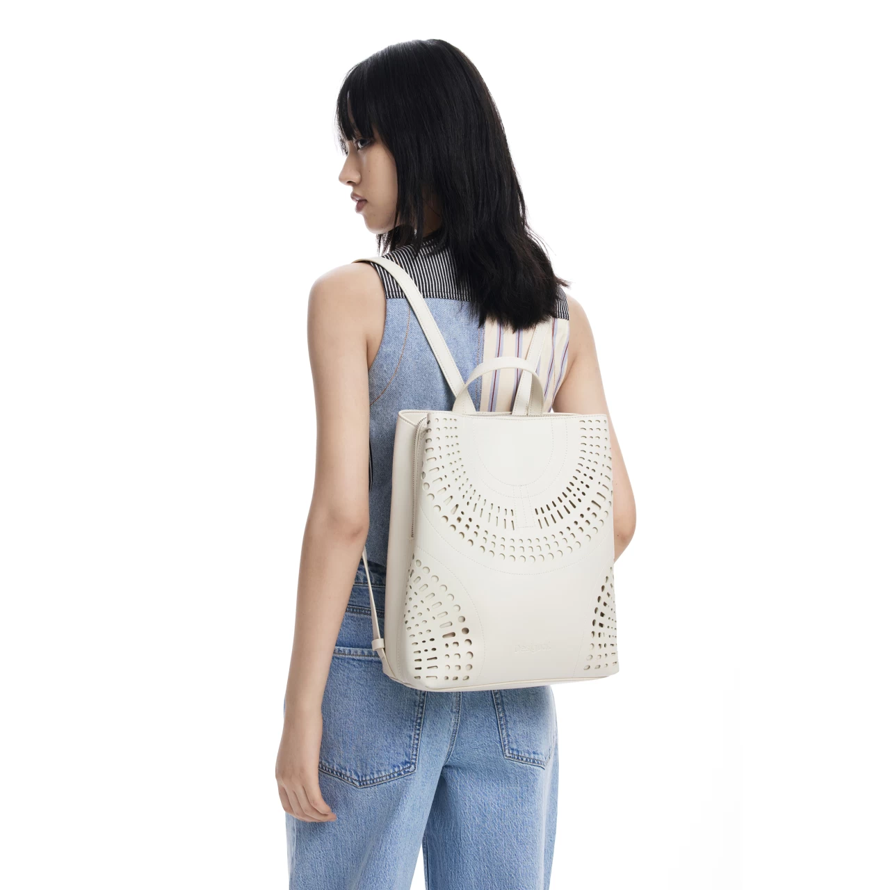 Rucsac Desigual Orbis Sumy, alb