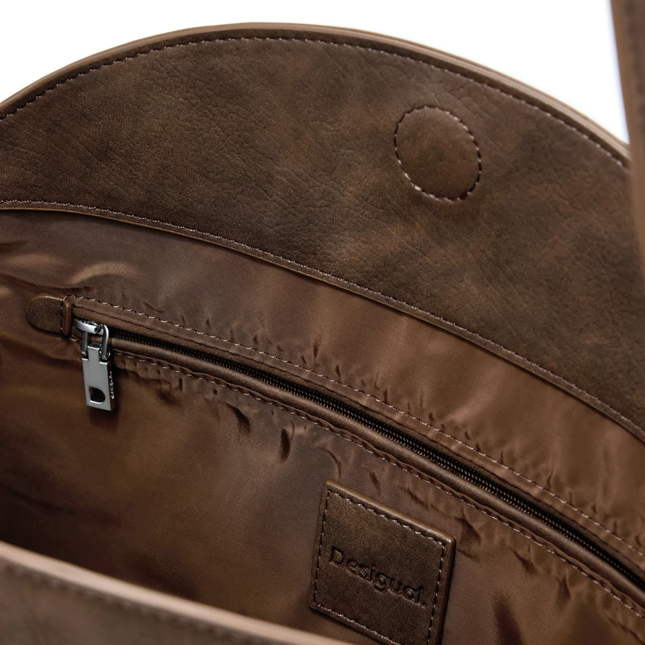 Geantă Desigual New Patch 2 Choco