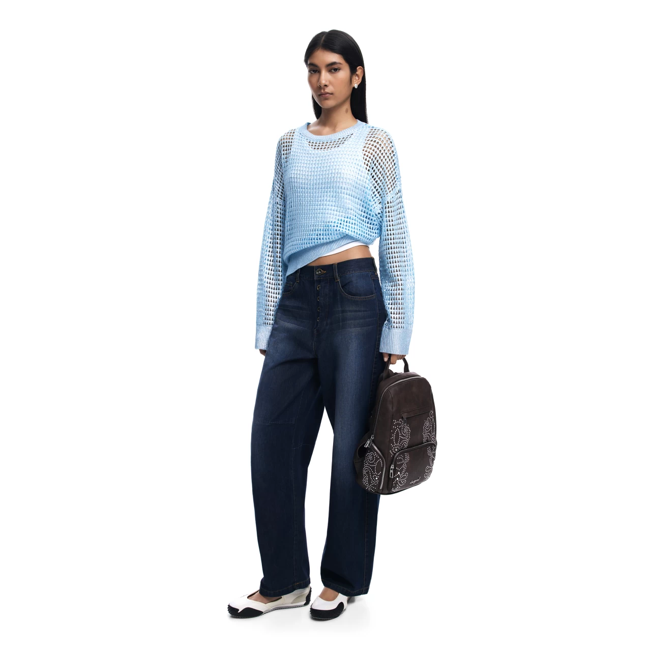 Rucsac Desigual Poker Face Chester Mini Choco