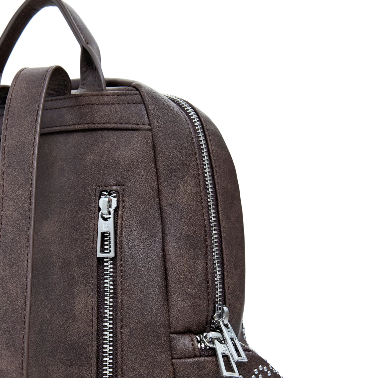 Rucsac Desigual Poker Face Chester Mini Choco