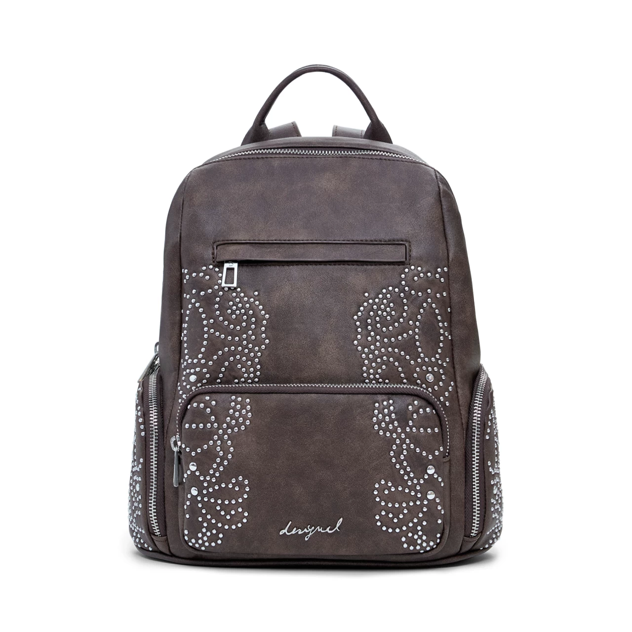 Rucsac Desigual Poker Face Chester Mini Choco