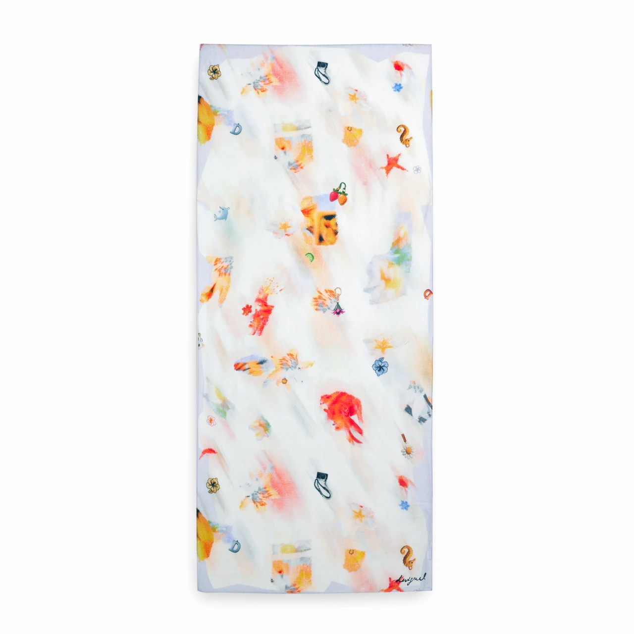 Eșarfă Desigual Recortblur