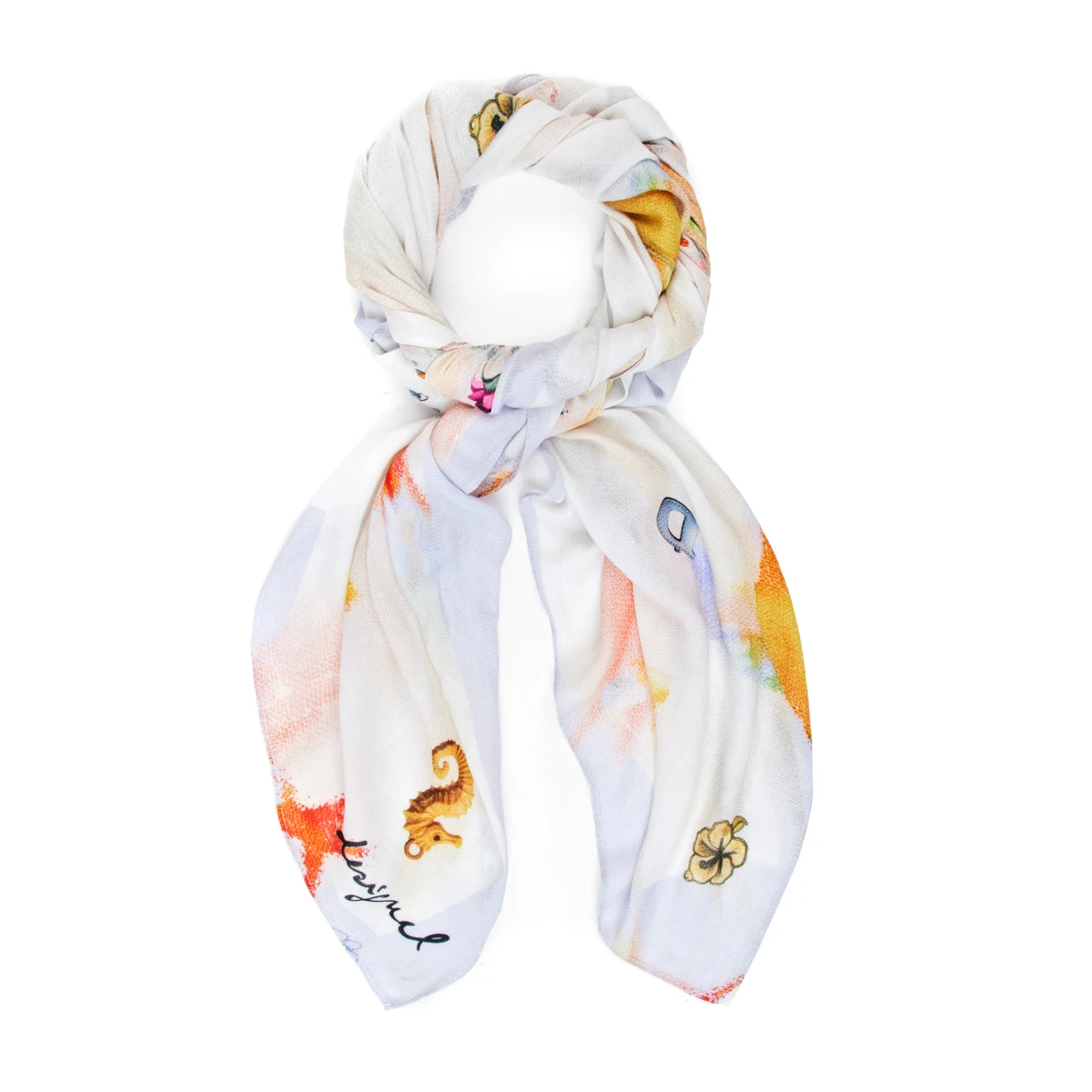 Eșarfă Desigual Recortblur