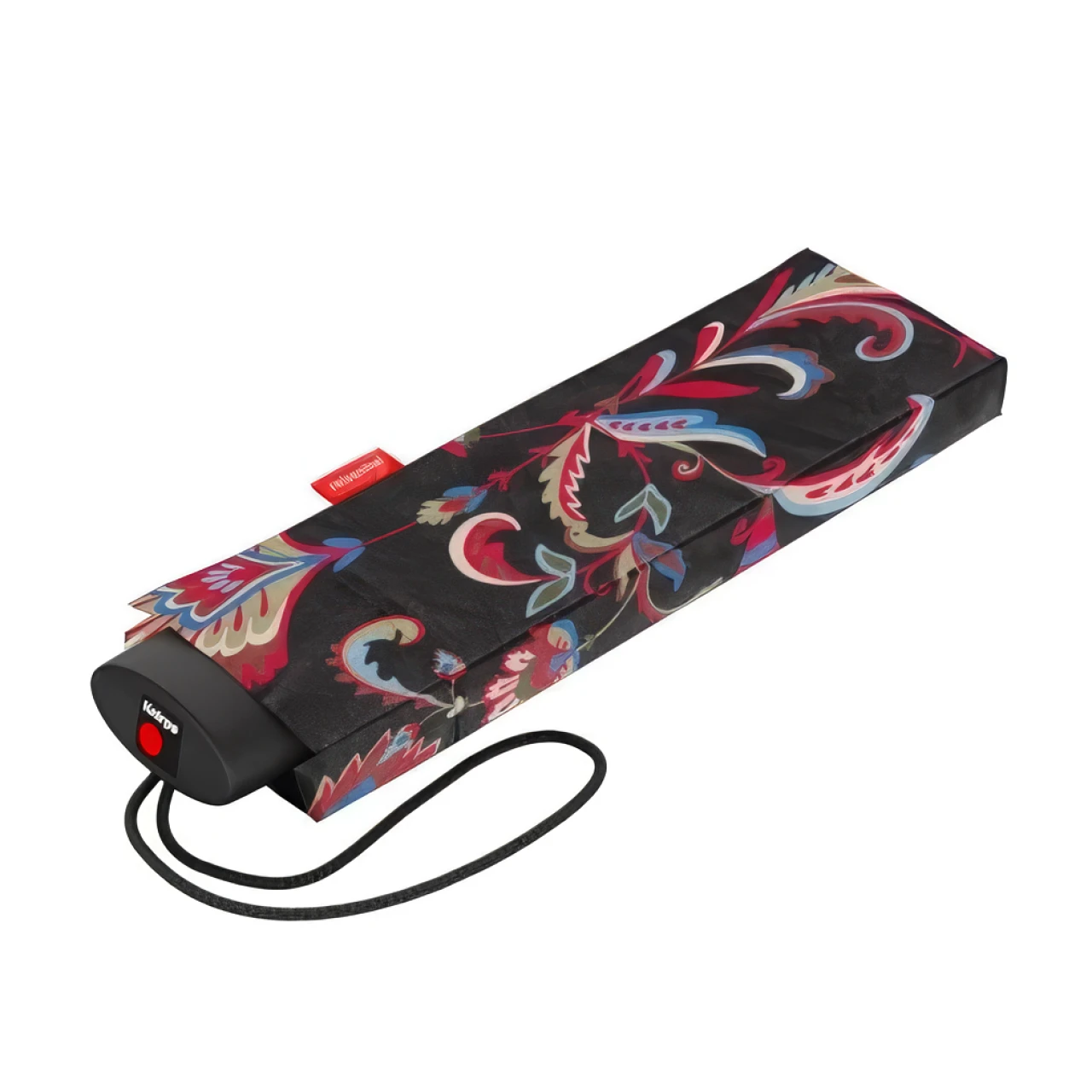 Umbrelă pliabilă, manuală Reisenthel Paisley Black