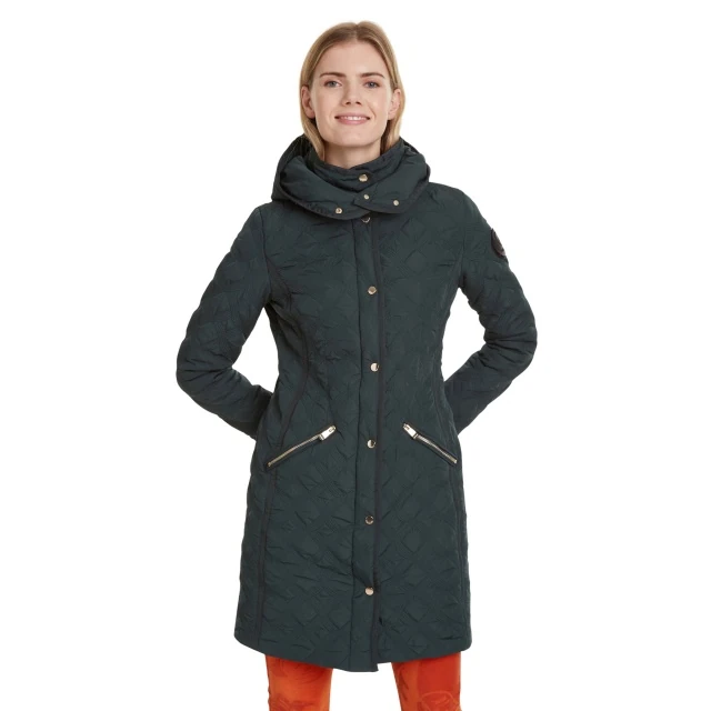 Geacă pentru femei Desigual Padded Leicester smarald :: 40