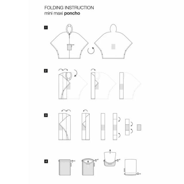 Pelerină de ploaie Reisenthel Mini Maxi, baroque