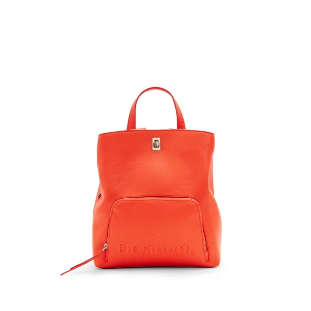 Rucsac Desigual Half Logo 24 Sumy Mini, portocaliu