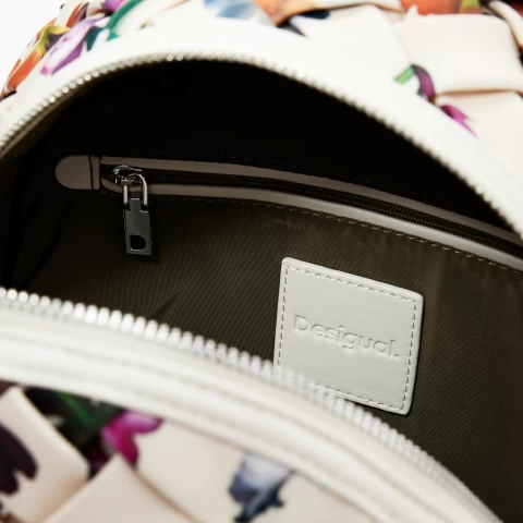 Rucsac Desigual Eclat Mombasa, alb