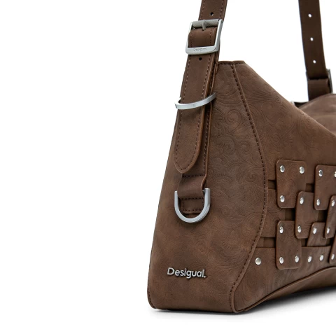 Geantă Desigual New Patch 2 Choco