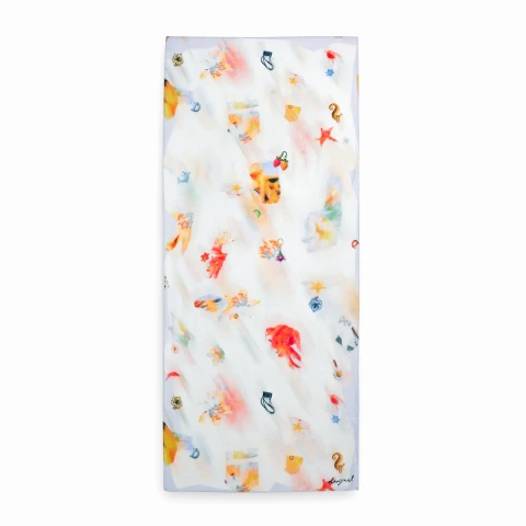 Eșarfă Desigual Recortblur