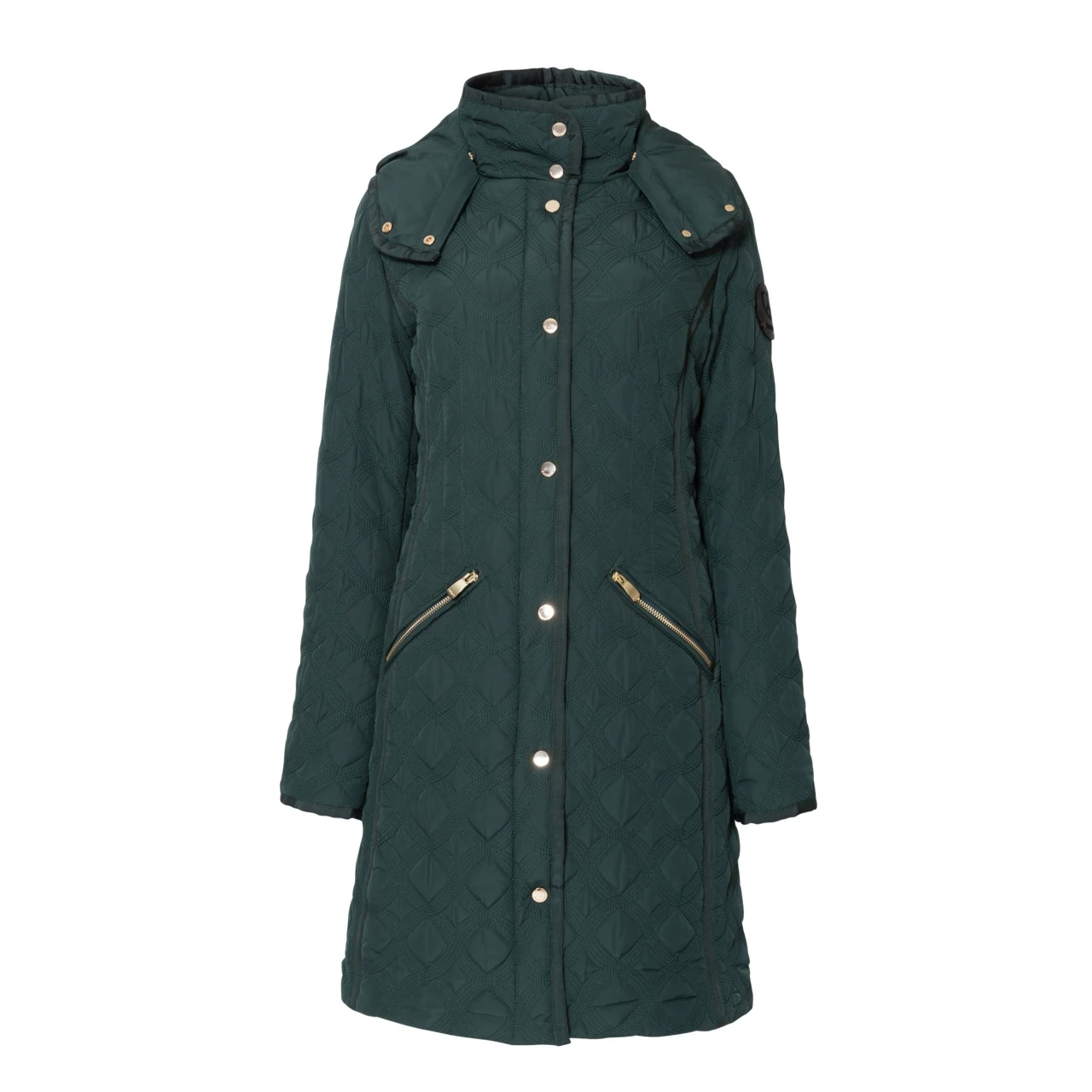 Geacă pentru femei Desigual Padded Leicester smarald :: 46