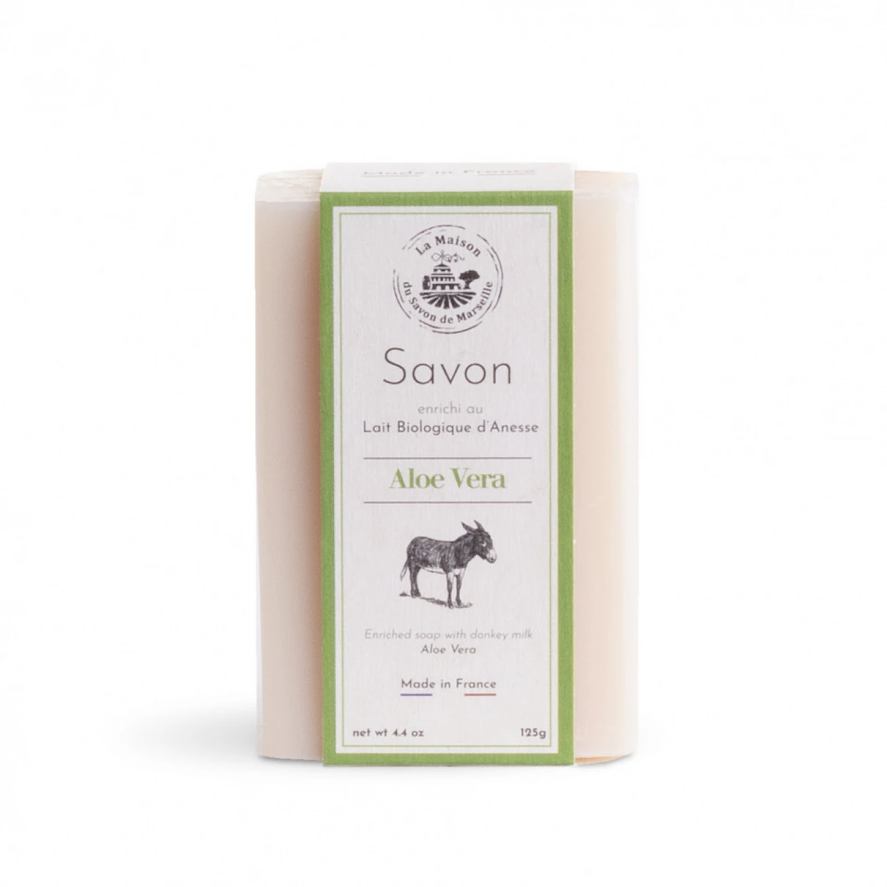 Săpun Duo aloe vera – lapte de măgăriță, 125 g
