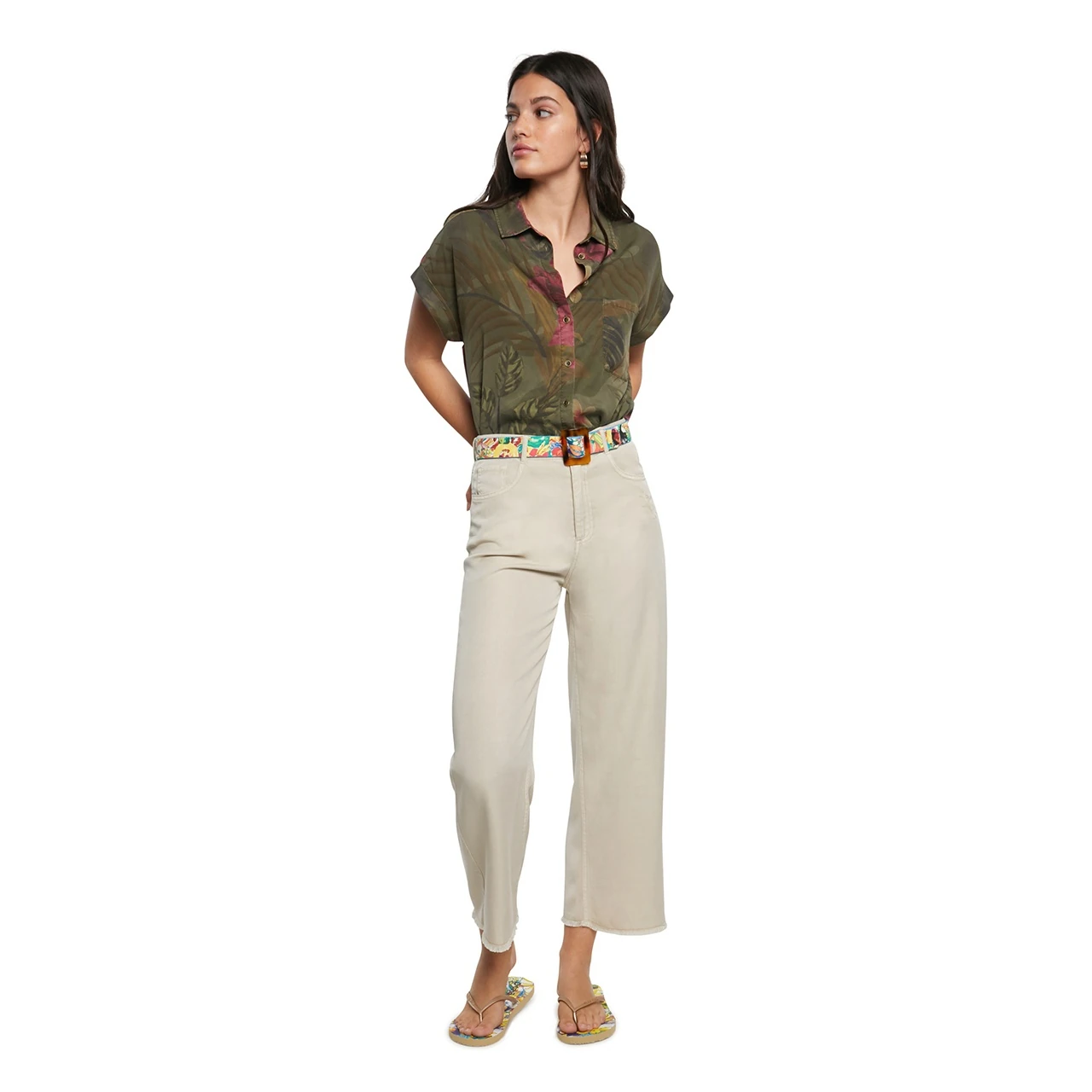 Curea Desigual Tropicuban Print :: 95 cm