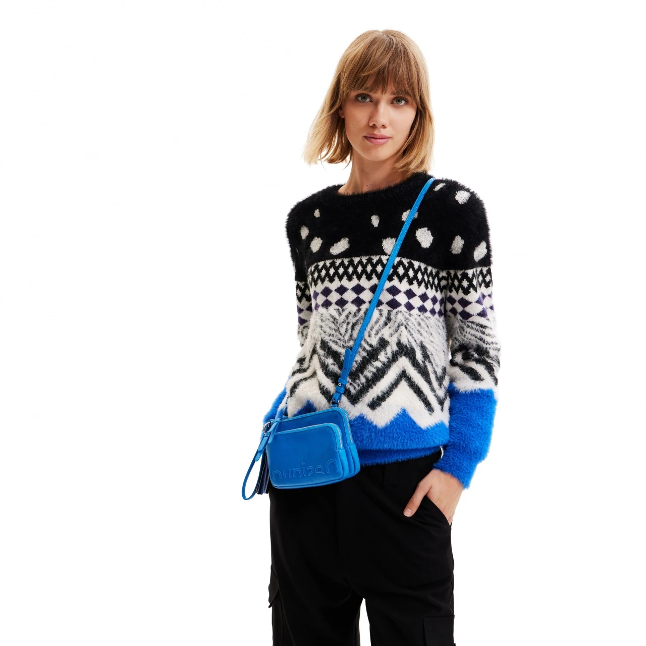 Geantă Desigual Half Logo Linda