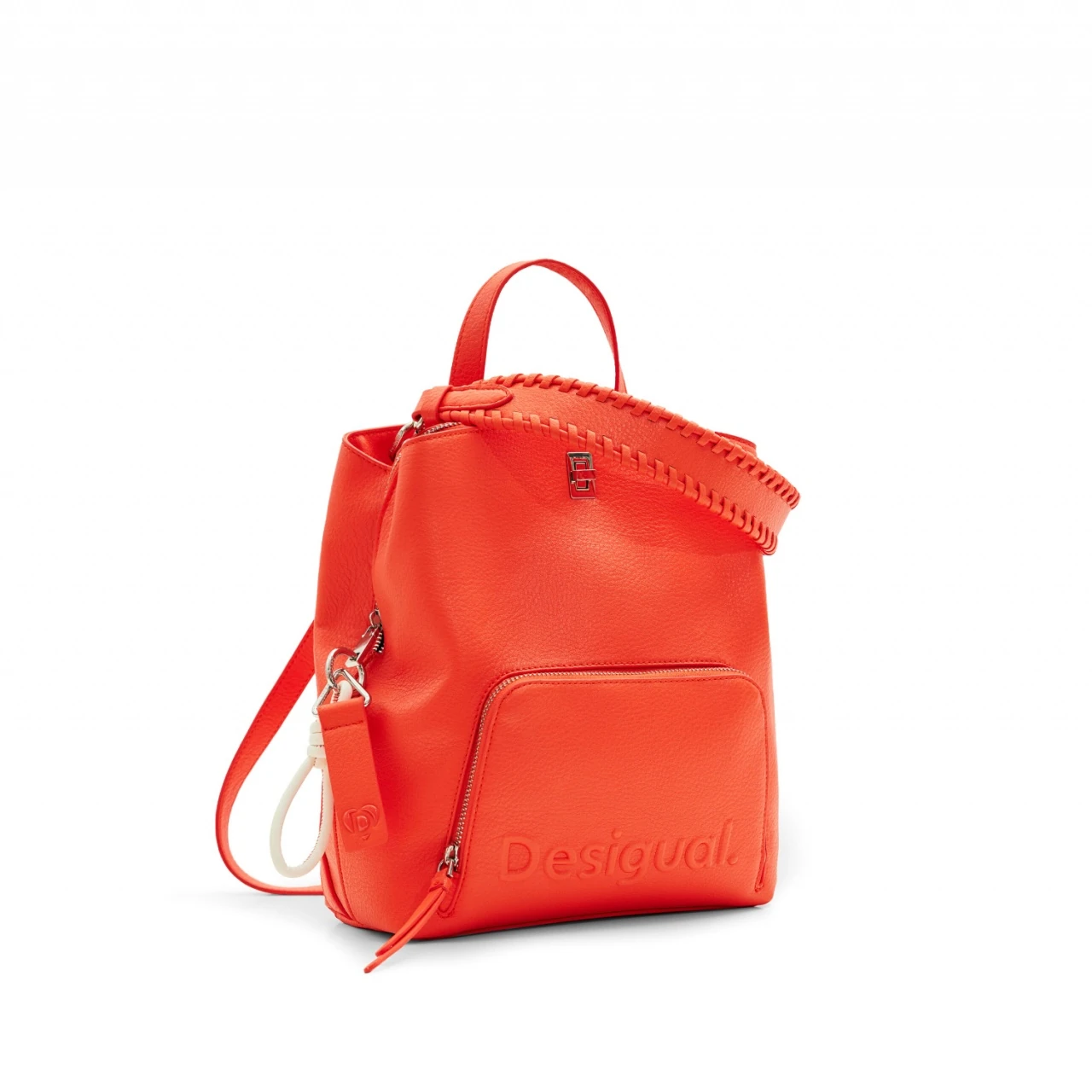 Rucsac Desigual Half Logo 24 Sumy Mini, portocaliu