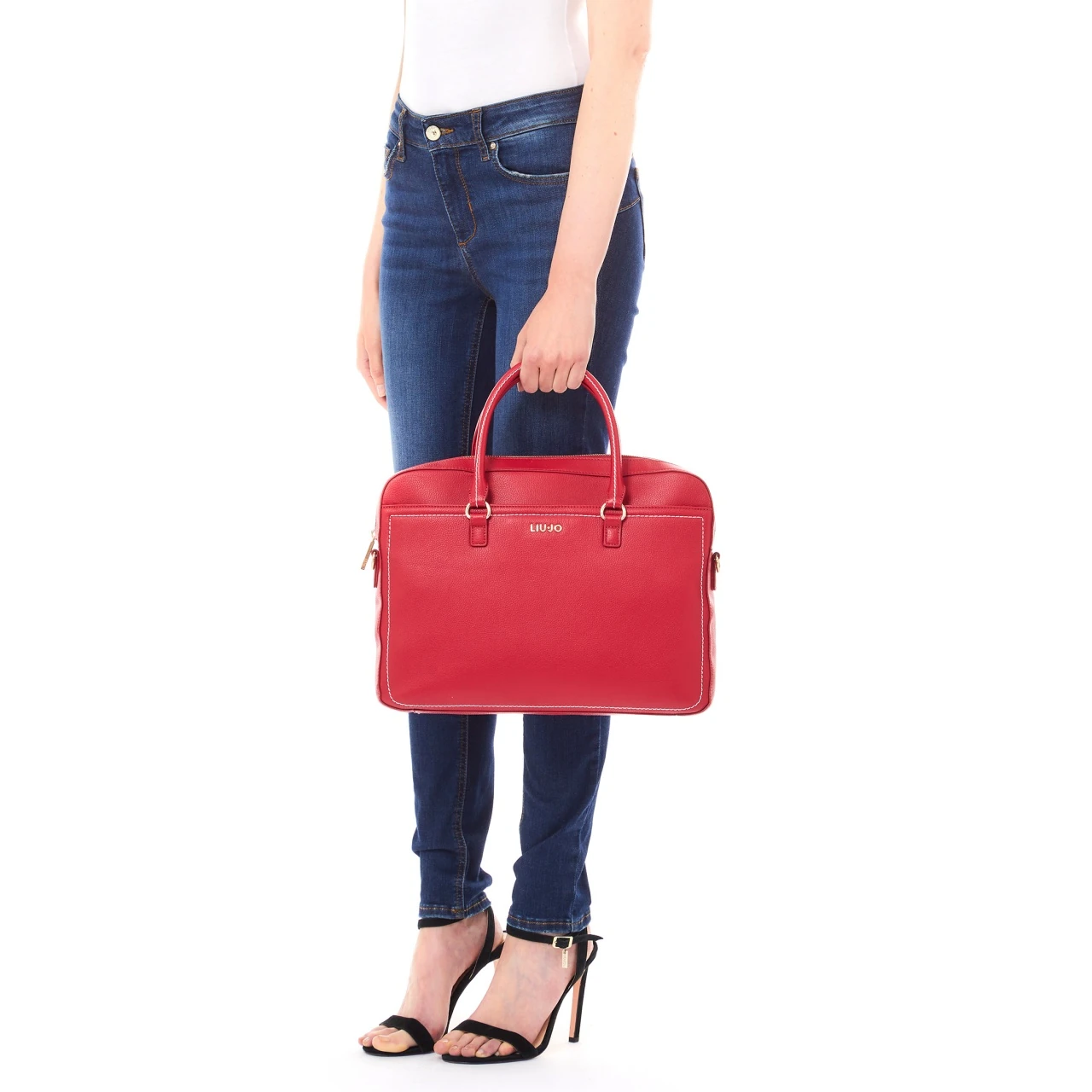 Geantă pentru laptop 14-15" Travel Liu•Jo, roșu