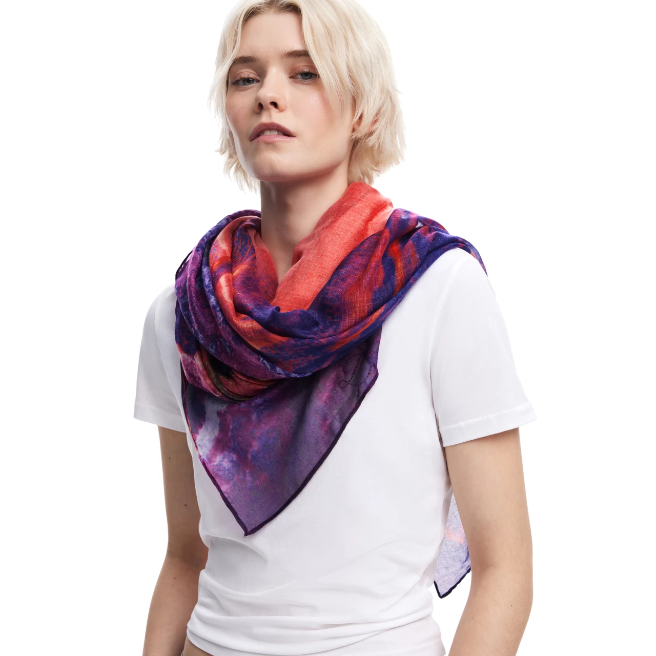 Eșarfă Desigual Bali Lacroix