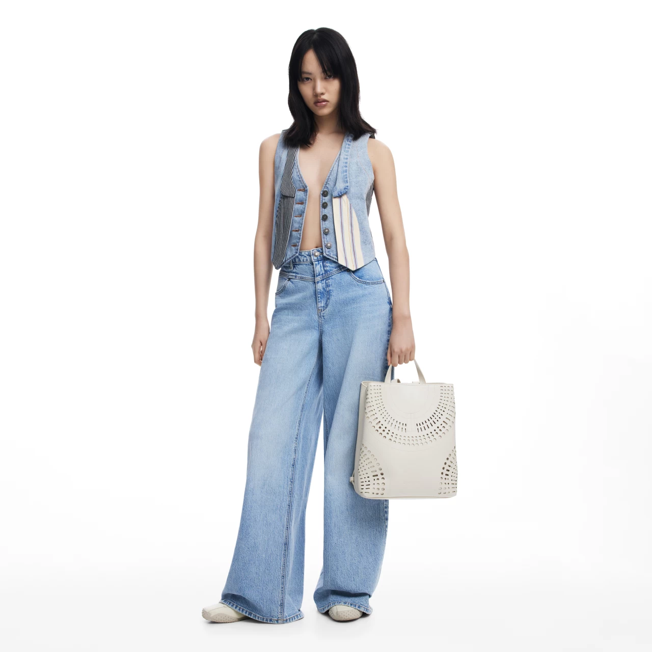 Rucsac Desigual Orbis Sumy, alb