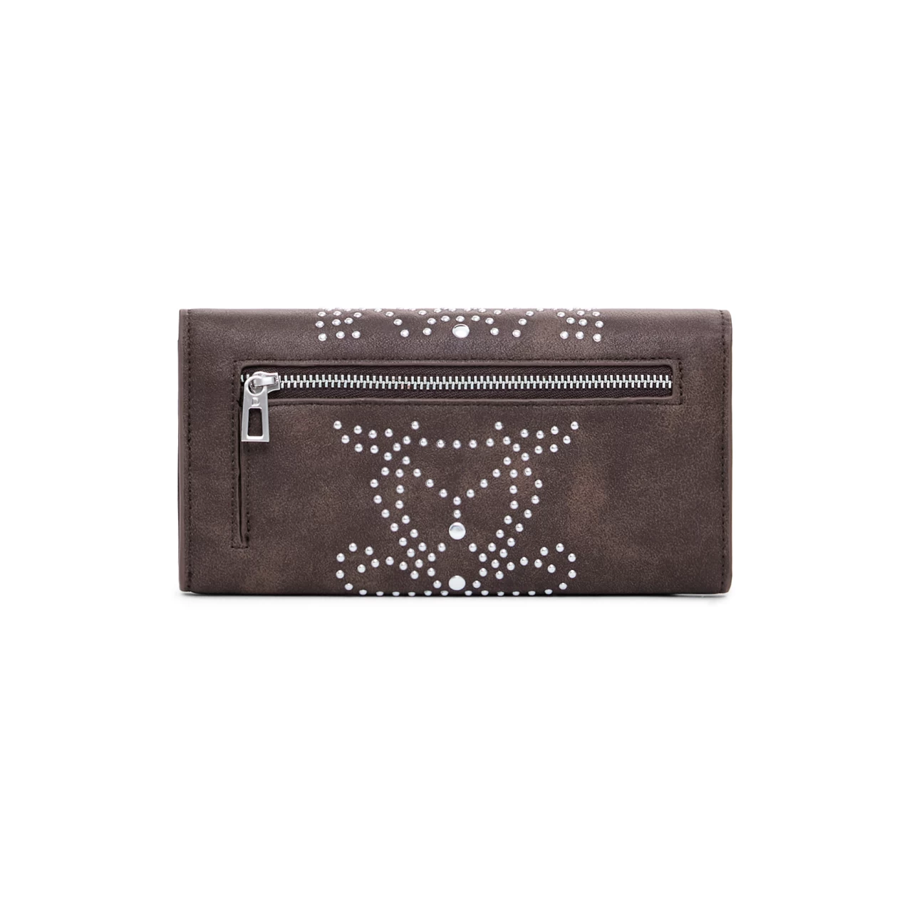 Portofel Desigual Poker Face Mariona Choco