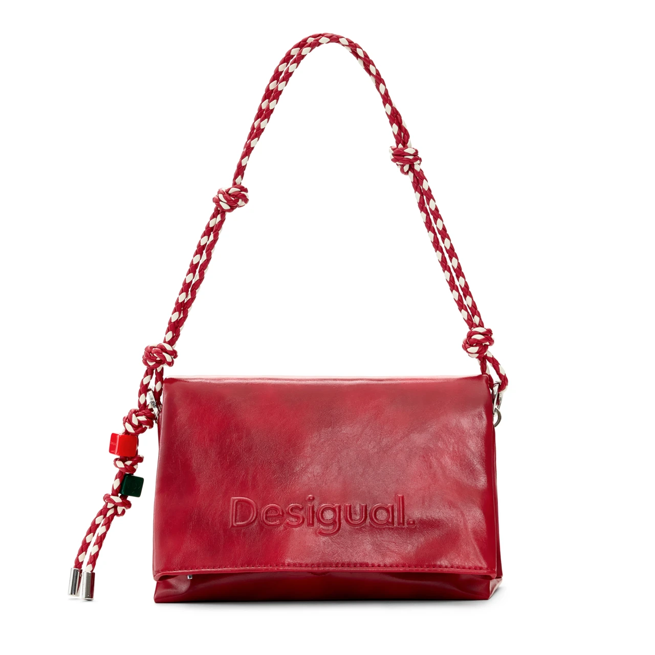 Geantă Desigual Half Logo Venecia, roșu