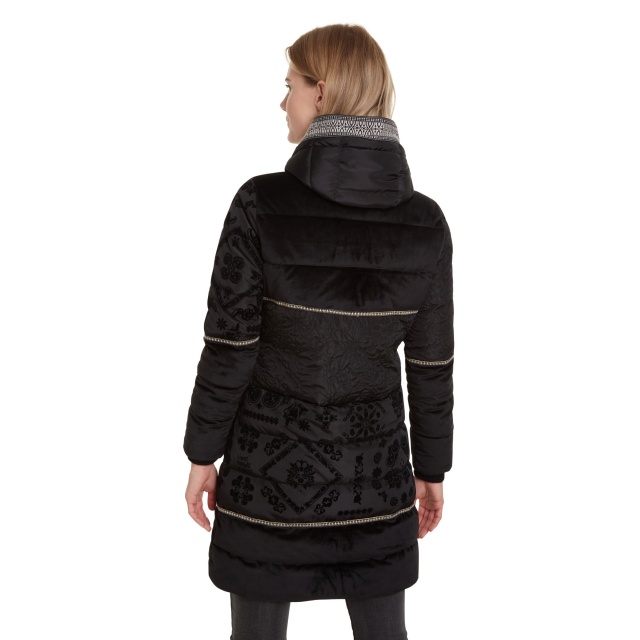 Geacă pentru femei Desigual Padded Noa negru :: 46