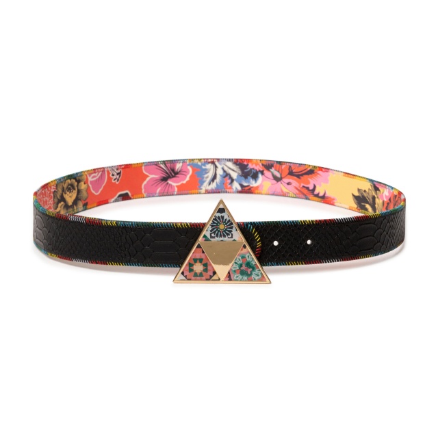 Curea Desigual Tropicalia reversibilă :: 85 cm