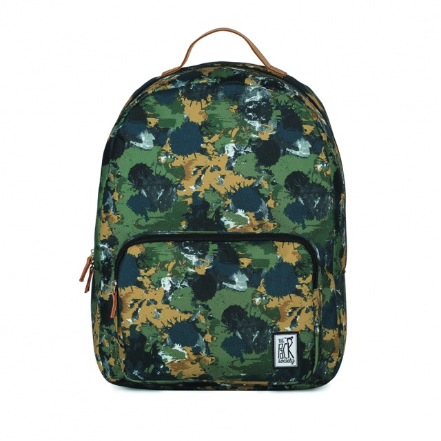 Rucsac clasic The Pack Society Green Camo