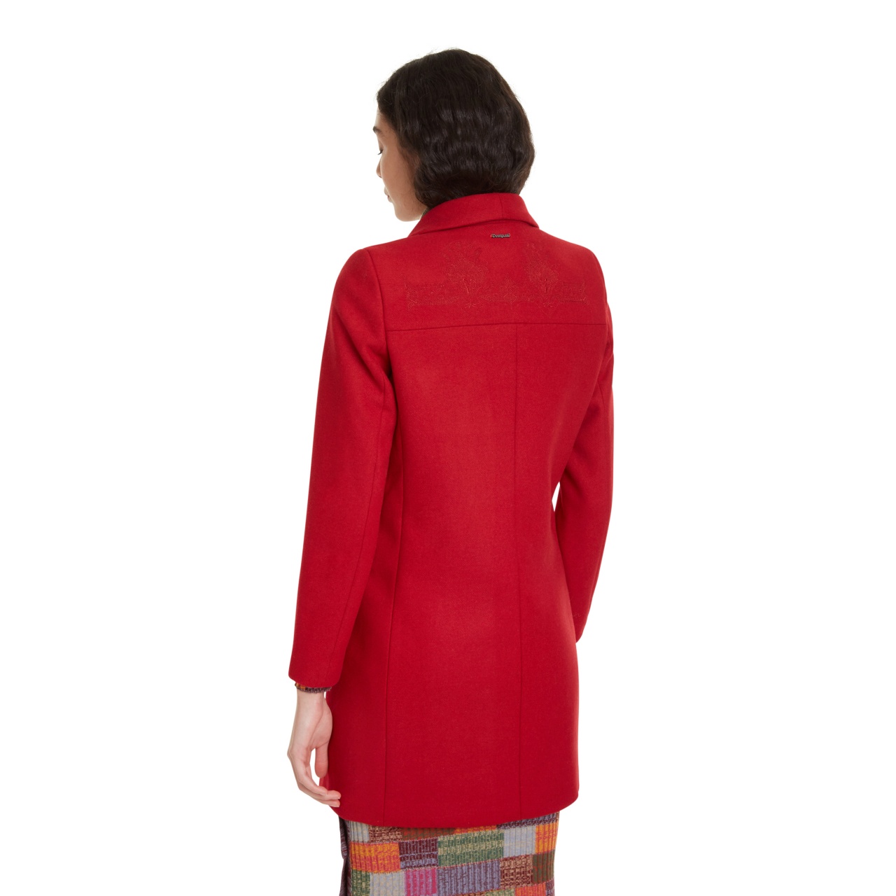 Palton pentru femei Desigual Abrig Ramal roșu :: 44