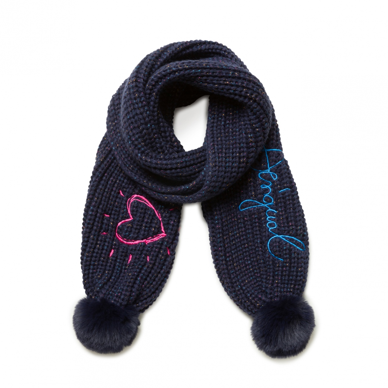 Fular Desigual Heart
