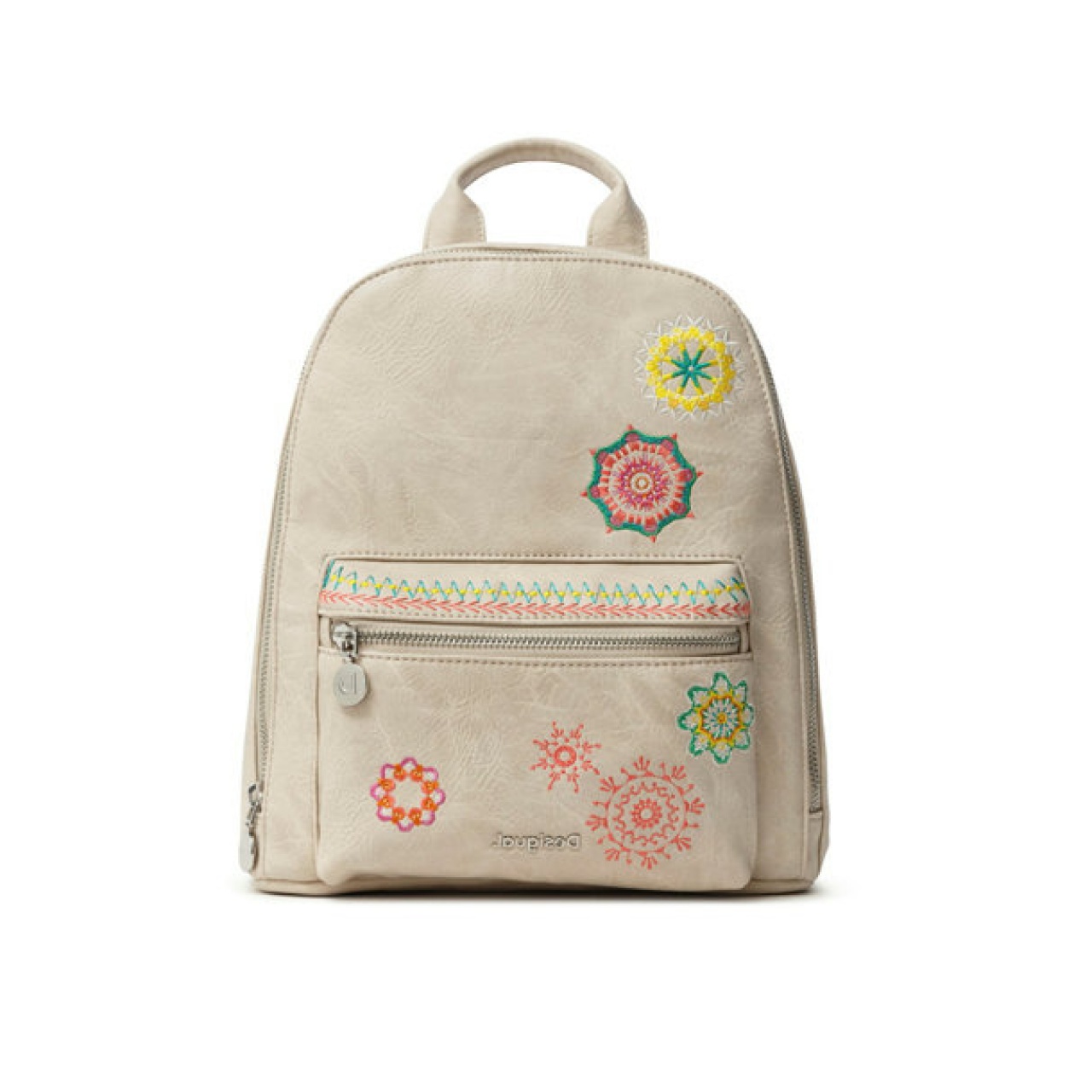 Rucsac Desigual Carlina Nazca Mini, bej