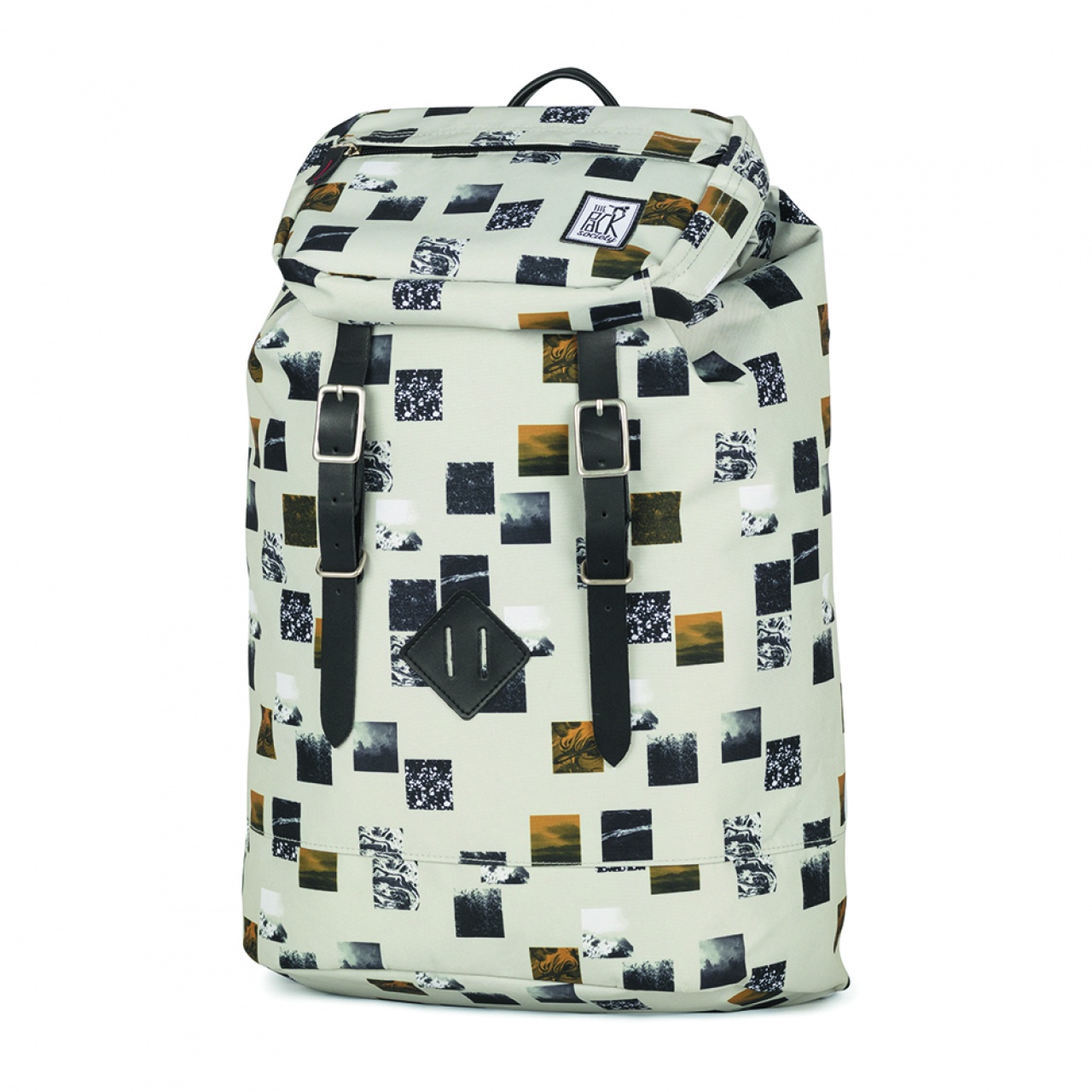 Rucsac mare The Pack Society Beige Blocks