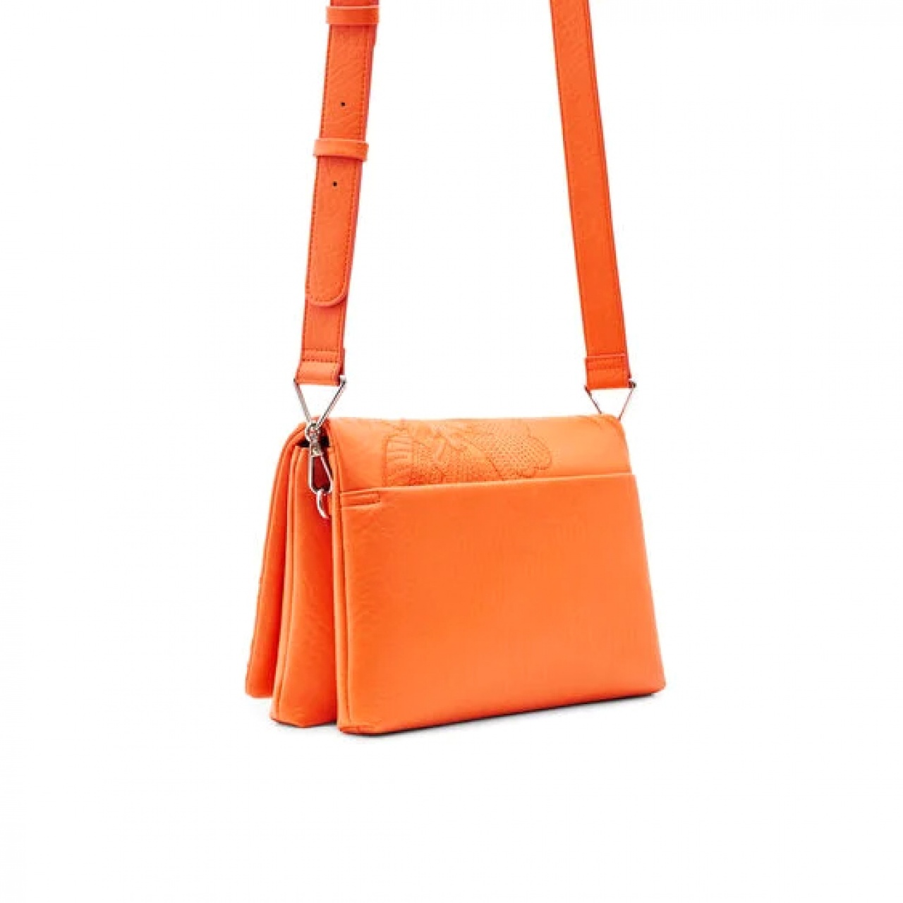 Geantă Desigual Alpha Dortmunt Flap, portocaliu